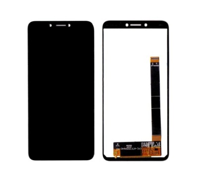 Lcd With Touch Screen For Micromax Bharat 5 Infinity Black By - Maxbhi Com