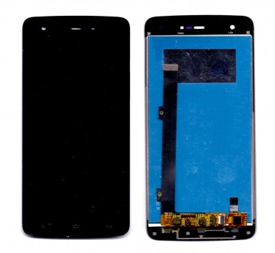 Lcd With Touch Screen For Gionee Ctrl V6l Black By - Maxbhi Com