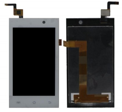 Display for Micromax A093 Canvas Fire White (Combo Folder) by Maxbhi.com