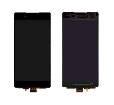 Lcd With Touch Screen For Sony Xperia Z3 Plus Dual Black By - Maxbhi Com