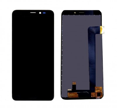 Lcd With Touch Screen For Mobiistar C1 Lite Black By - Maxbhi Com