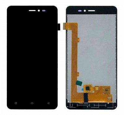 Display for Gionee P5w Black (Combo Folder) by Maxbhi.com