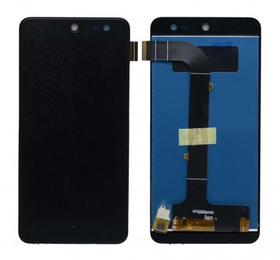 Lcd With Touch Screen For Micromax Canvas Xpress 2 E313 Black By - Maxbhi Com