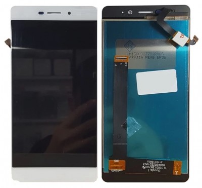 Lcd With Touch Screen For Coolpad Sky 3 White By - Maxbhi Com