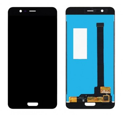 Lcd With Touch Screen For Blackview P6000 Black By - Maxbhi Com