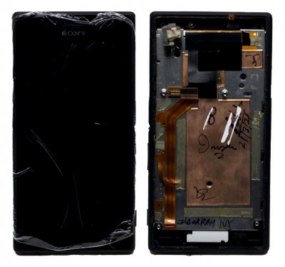 Lcd With Touch Screen For Sony Xperia M2 Black By - Maxbhi Com