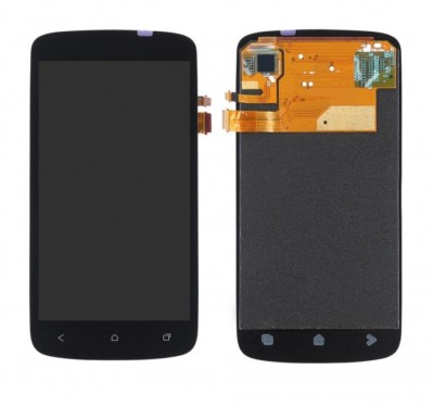 Lcd With Touch Screen For Htc One S Z320e White By - Maxbhi Com