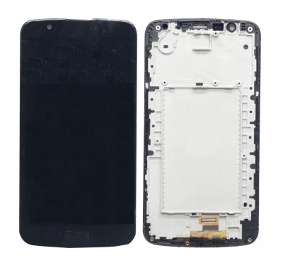 Lcd With Touch Screen For Lg K10 16gb Black By - Maxbhi Com