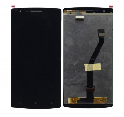 Lcd With Touch Screen For Oneplus One 64gb Black By - Maxbhi Com