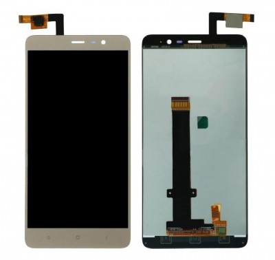 Lcd With Touch Screen For Xiaomi Redmi Note 3 16gb Gold By - Maxbhi Com