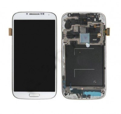 Lcd With Touch Screen For Samsung I9506 Galaxy S4 White By - Maxbhi Com