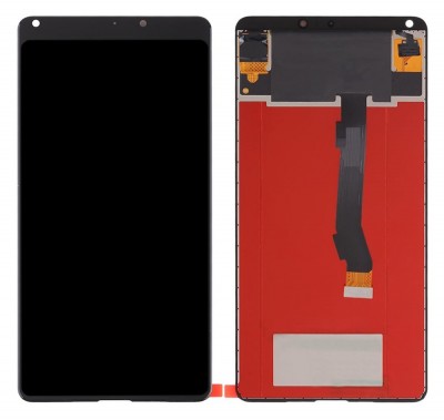 Lcd With Touch Screen For Xiaomi Mi Mix 2 256gb Black By - Maxbhi Com