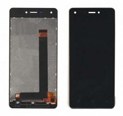 Lcd With Touch Screen For Intex Aqua Lions 3 Lower Flex Black By - Maxbhi Com