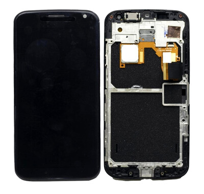 Lcd With Touch Screen For Motorola New Moto X 32gb Black By - Maxbhi Com