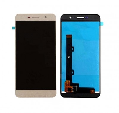Lcd With Touch Screen For Huawei Y6 Pro Gold By - Maxbhi Com
