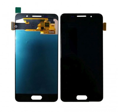 Lcd With Touch Screen For Samsung Galaxy A3 2016 Black By - Maxbhi Com