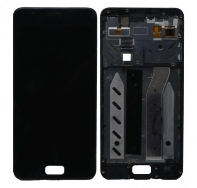 Lcd With Touch Screen For Panasonic Eluga Ray 500 Black By - Maxbhi Com