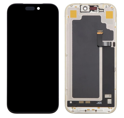 Lcd With Touch Screen For Apple Iphone 17 Pro Black By - Maxbhi Com