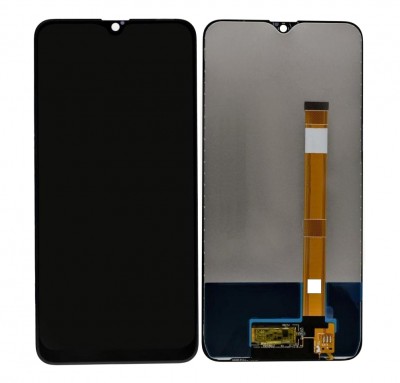 Lcd With Touch Screen For Oppo A7 Black By - Maxbhi Com