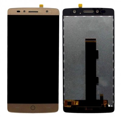 Lcd With Touch Screen For Intex Elyte1 Champagne By - Maxbhi Com