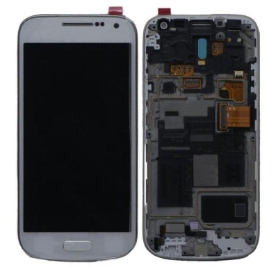 Lcd With Touch Screen For Samsung Galaxy S4 Mini I9198 White By - Maxbhi Com