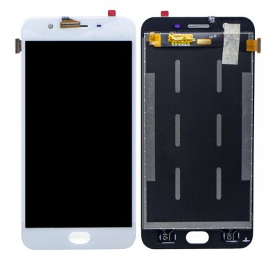 Lcd With Touch Screen For Oppo F1s Gold By - Maxbhi Com