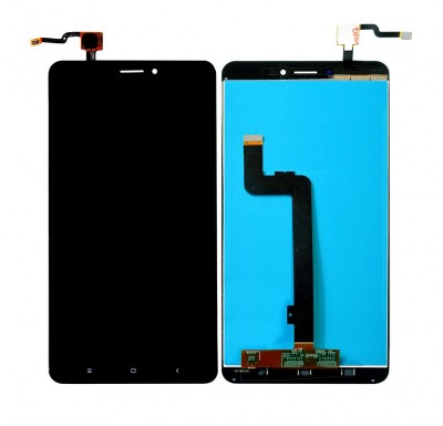 Lcd With Touch Screen For Xiaomi Mi Max 2 Black By - Maxbhi Com