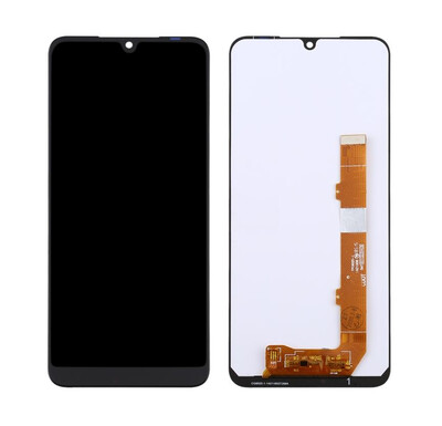 Lcd With Touch Screen For Vodafone Smart V10 Black By - Maxbhi Com
