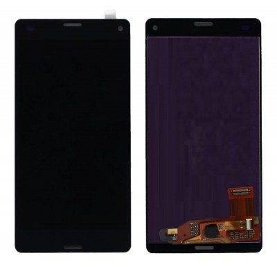 Lcd With Touch Screen For Sony Xperia Z3 Compact D5803 Black By - Maxbhi Com