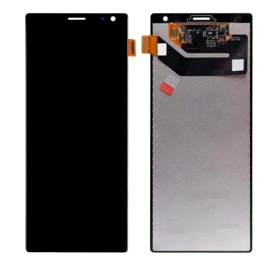 Lcd With Touch Screen For Sony Xperia 10 Plus Silver By - Maxbhi Com