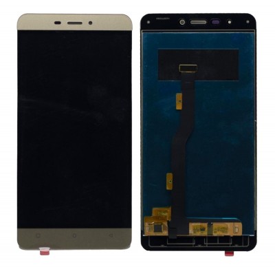 Lcd With Touch Screen For Gionee P7 Max Gold By - Maxbhi Com
