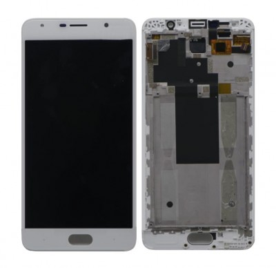 Lcd With Touch Screen For Micromax Evok Dual Note Gold By - Maxbhi Com
