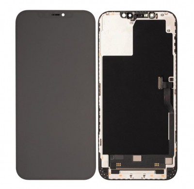 Lcd With Touch Screen For Apple Iphone 12 Pro Max Black By - Maxbhi Com
