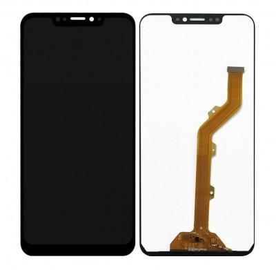 Lcd With Touch Screen For Tecno Pouvoir 3 Black By - Maxbhi Com
