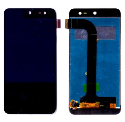 Lcd With Touch Screen For Micromax Canvas Nitro 4g E455 Black By - Maxbhi Com