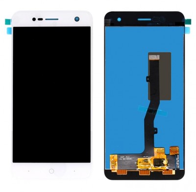 Lcd With Touch Screen For Zte Blade V8 Mini Gold By - Maxbhi Com
