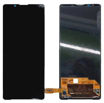 Lcd With Touch Screen For Sony Xperia 5 V Black By - Maxbhi Com