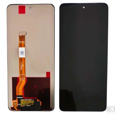 Lcd With Touch Screen For Realme C73 5g Black By - Maxbhi Com