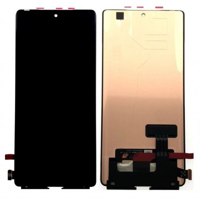 Lcd With Touch Screen For Tecno Camon 30s Black By - Maxbhi Com