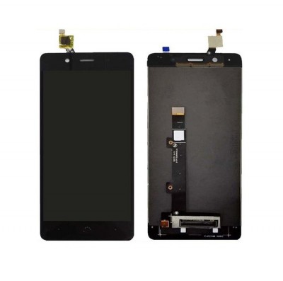 Lcd With Touch Screen For Bq Aquaris X5 Plus Black By - Maxbhi Com