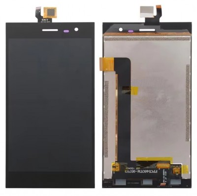 Lcd With Touch Screen For Leagoo Lead 1 Black By - Maxbhi Com