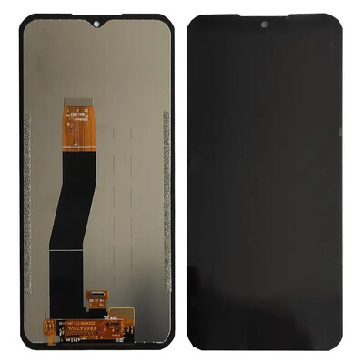Lcd With Touch Screen For Oukitel Wp62 Silver By - Maxbhi Com