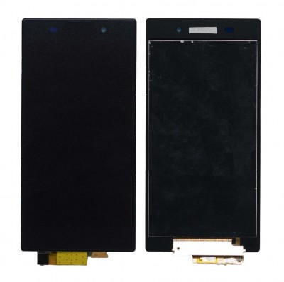 Lcd With Touch Screen For Sony Xperia Z1 C6943 Black By - Maxbhi Com