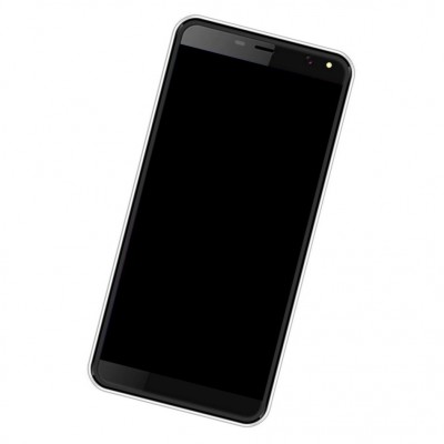 Camera Lens Glass with Frame for I Kall K5 White