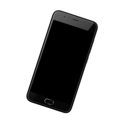 Camera Lens Glass with Frame for InFocus A3 Black