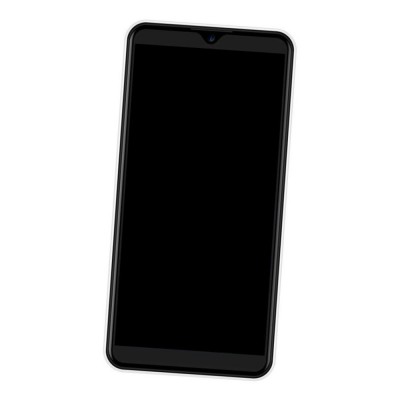 Camera Lens Glass with Frame for I Kall K10 White