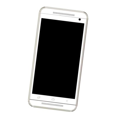 Middle Frame Ring Only for Hi-Tech Amaze S1 White