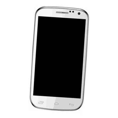 Middle Frame Ring Only for Spice Smart Flo Ivory Mi-450 White