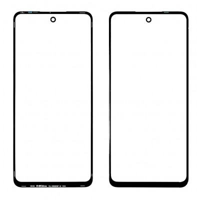 Replacement Front Glass For Infinix Smart 8 Plus Black By - Maxbhi Com