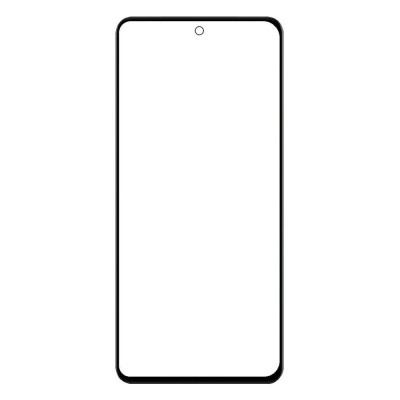 Replacement Front Glass For Vivo Y200e 5g Black By - Maxbhi Com